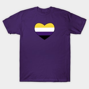 Nonbinary Heart T-Shirt